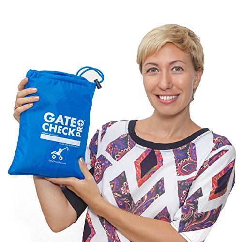 Gate Check PRO | Bolso de viaje para silla de coche | Nailon balístico ultrarresistente | Talla única | Perfecto para modelos Grupo 0-3, Alzadores incluido | Calidad imerjorable de la marca lider