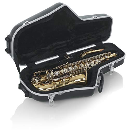 GATOR GC-ALTO SAX - Estuche para saxofón alto (interior moldeado) color Negro