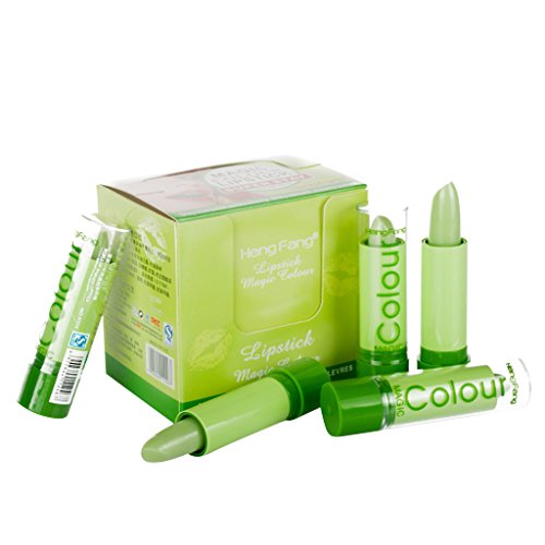 Gazechimp 3 Pedazos Lápiz Labial Mágico Cambio de Temperatura Color Humedad Labio Brillo Palo