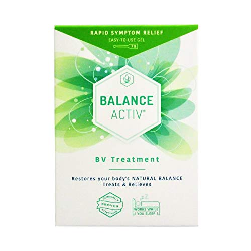 Gel Balance Active - Pack de 7 Tubos - Eficaz contra la vaginosis bacteriana, para tratar sus síntomas y para uso preventivo, restableciendo el PH
