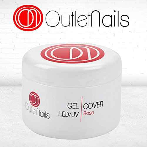 Gel Camuflaje Rose 50ml UV/LED para uñas de gel/UV Gel Cover Rose 50ml / Outlet Nails