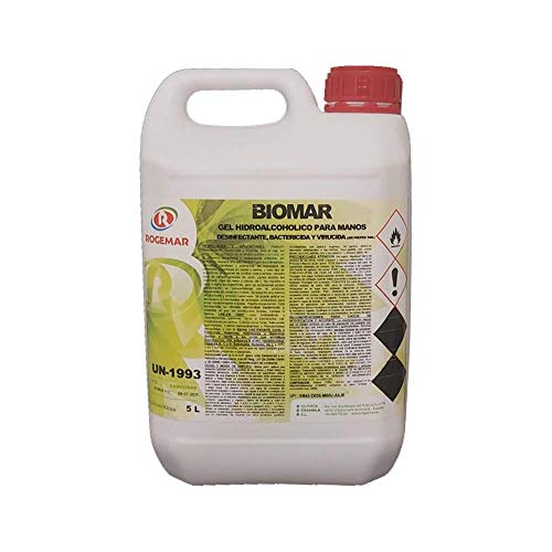 GEL DE HIGIENE DE MANOS SIN ACLARADO BIOMAR ENVASE 5 L