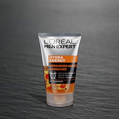 Gel de limpieza L'Oréal Men Expert Hydra Energy para despertar, 100 ml