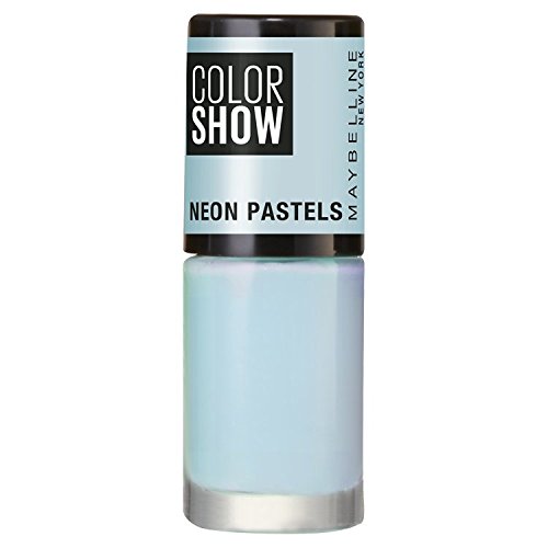 Gel para uñas ColorShow Neon Pastel, color azul 483, de Maybelline