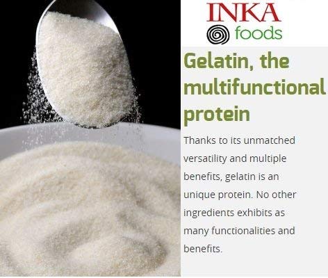 Gelatina granulado HALAL, 250 bloom, sabor neutro - 1kg