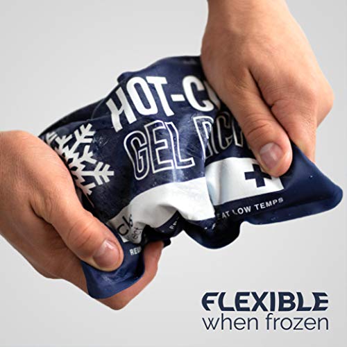 GelpacksDirect - Bolsa de gel para aplicar frío y calor - Con banda de compresión - Para lesiones en la rodilla