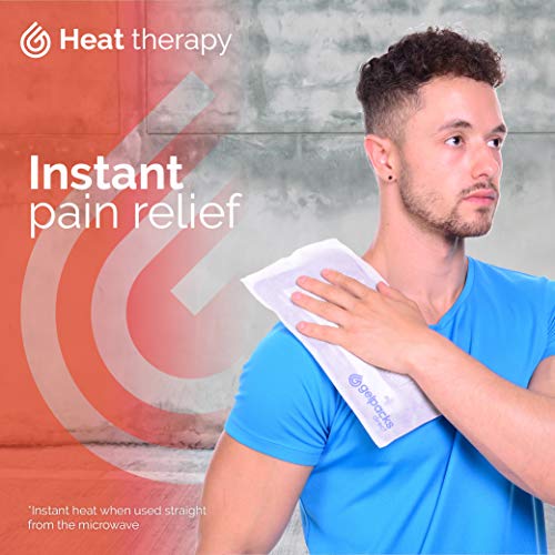 GelpacksDirect Paquete de gel frío caliente reutilizable con manga no tejida - Bolsas de hielo de primera calidad para lesiones deportivas - Tobillo, codo, hombro, espalda, rodilla - 1