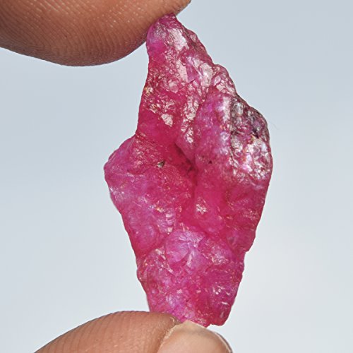 Gemhub Piedra de rubí de África 100% Natural, de Julio de Nacimiento, 21,50 Quilates, sin Tratar, rubí Duro DS-467