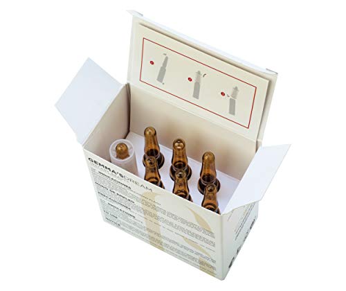 Gemma’s Dream- Glicolpeel Dtox- Ampollas flash faciales exfoliantes y rejuvenecedoras - Noche- Activos naturales- Pack de 7 ampollas x 2 ml