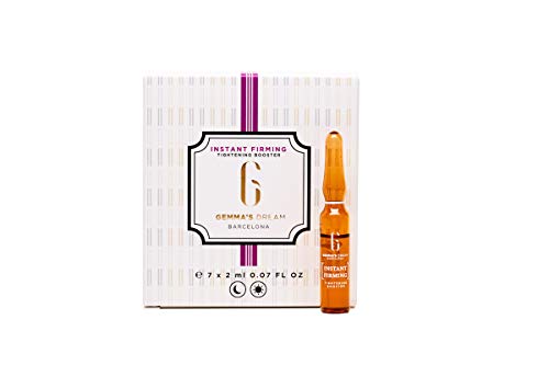 Gemma’s Dream- Instant Firming- Ampollas flash reafirmantes y progresivas - Día y noche - Activos cosmocéuticos - 7 ampollas faciales de 2 ml
