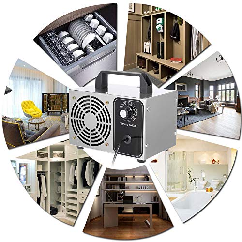 Generador de ozono 24g,purificador de aire ozono desodorizador,ozonizador de aire para hogar/domestico