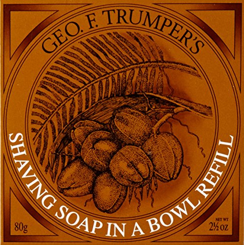 Geo F Trumper Coco afeitado Jabón Refill (80g)