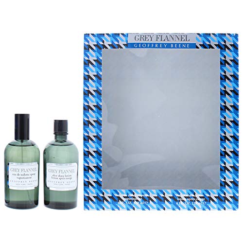 Geoffrey Beene Grey Flannel estuche Eau de Toilette 120 ml/Loción Après-Rasage 120 ml