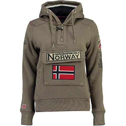 Geographical Norway Sudadera Mujer GYMCLASS B Taupe S