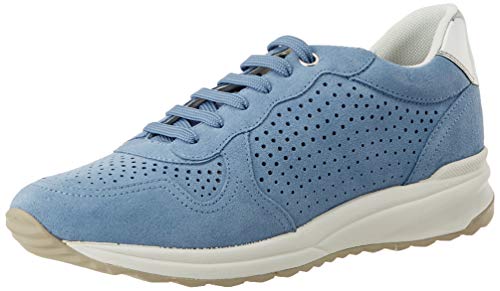 Geox D AIRELL B, Zapatillas para Mujer, Azul (Lt Blue C4003), 35 EU