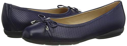 Geox D ANNYTAH C, Bailarinas para Mujer, Azul (Blue C4000), 35 EU