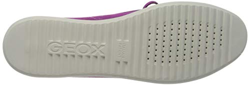 Geox D Genova Moc A, Mocasines para Mujer, Rosa (Cyclamen C8335), 40 EU