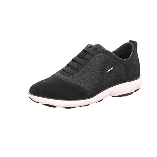 Geox D Nebula G, Zapatillas para Mujer, Negro (BLACKC9999), 39 EU