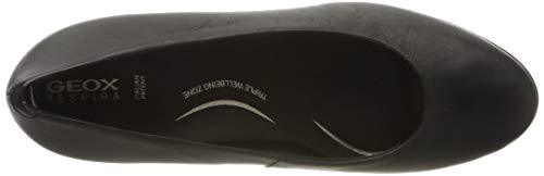 Geox D New ANNYA Mid A, Zapatos con Tacón para Mujer, Negro (Black C9997), 37,5 EU