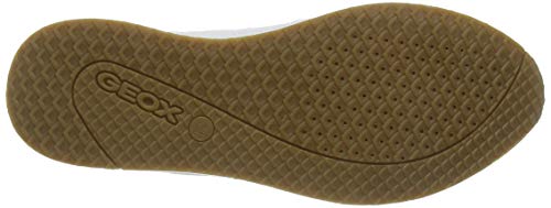 Geox D NYDAME D, Zapatillas para Mujer, Blanco (White/Off White C1352), 41 EU