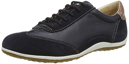 Geox D Vega A, Zapatillas para Mujer, Azul (Navy C4002), 40 EU