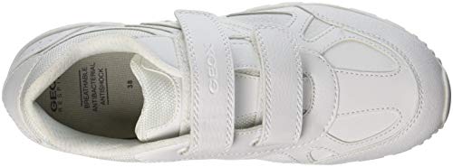 Geox J Pavel F, Zapatillas para Niños, Blanco (White C1000), 37 EU