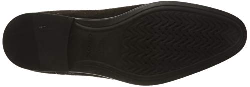 Geox U IACOPO A, Zapatos de Cordones Oxford para Hombre, Marrón (Dk Brown C6006), 45 EU