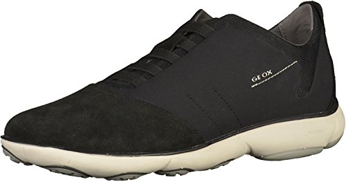 Geox U Nebula B, Zapatillas de Deporte para Hombre, Negro (Black), 45 EU