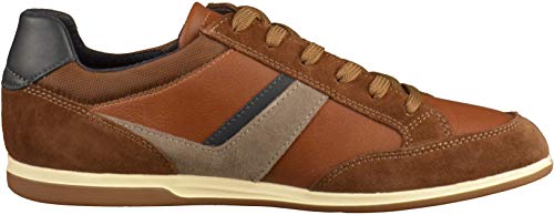 Geox U Renan C, Zapatillas para Hombre, Marrón (Browncotto/Navy C6gf4), 42 EU