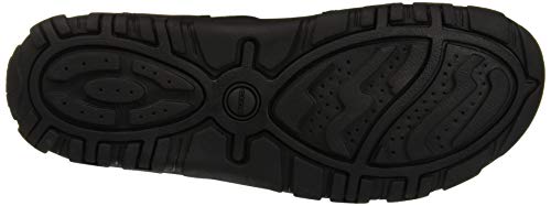 Geox UOMO Sandal Strada A, Sandalias con Punta Abierta para Hombre, Black (Black C9999), 42 EU