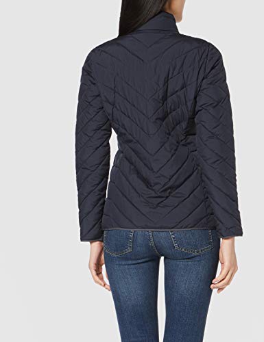 Geox W Phaolae F Abrigo, Azul (Blue Nights/Ebony Gr F4479), 44 para Mujer