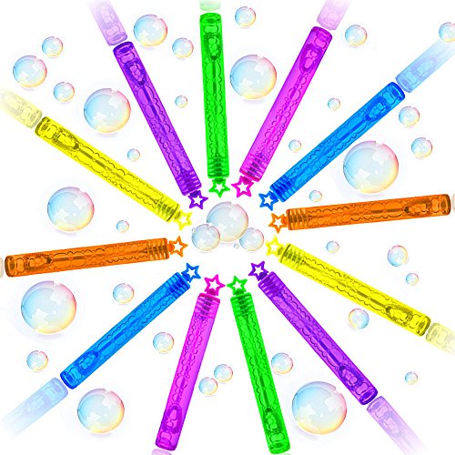 German Trendseller® - 24 x pompas de jabón┃Unicornio┃los Colores del Arco Iris┃ Fiestas Infantiles┃ Idea de Regalo┃piñata┃cumpleaños de niños┃ 24 Unidades…
