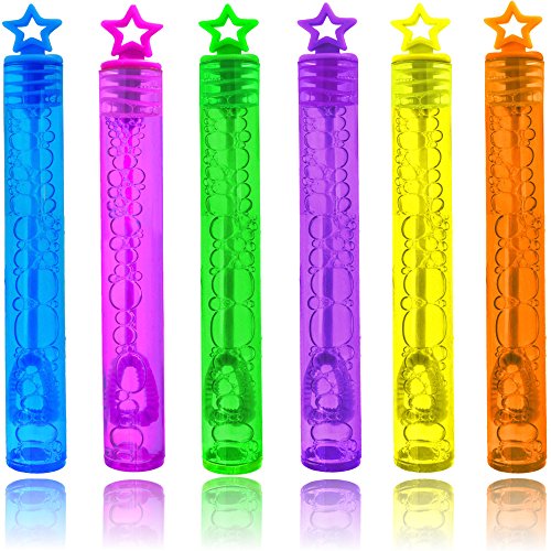German Trendseller® - 24 x pompas de jabón┃Unicornio┃los Colores del Arco Iris┃ Fiestas Infantiles┃ Idea de Regalo┃piñata┃cumpleaños de niños┃ 24 Unidades…