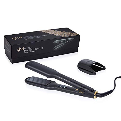 ghd contour - Ondulador profesional, calentamiento en 30 segundos a 180ºC, placas contorneadas y multidimensionales
