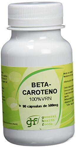 GHF - GHF Betacaroteno 90 cápsulas vegetales 500 mg