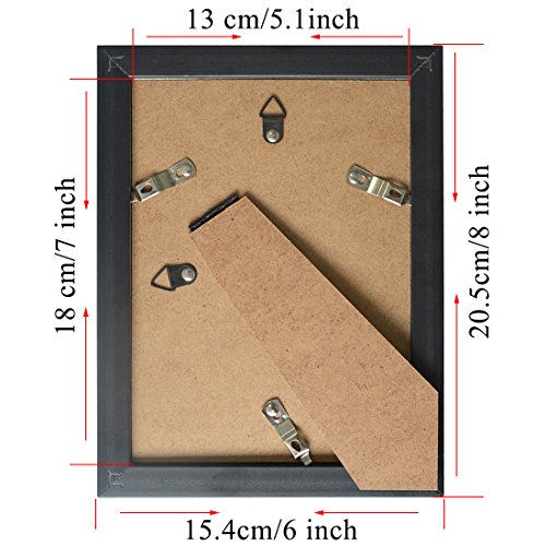 Giftgarden Conjunto de Marcos de Fotos Adecuado para Los Certificados y Documentos 12 PCS 13x18