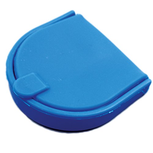 Giftsbynet Silicona plegable Cambio Monedero Dinero Funda de viaje ligero Rojo azul