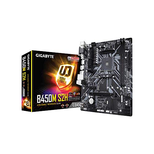 Gigabyte Technology - Placa base B450M S2H AM4 B450 MATX