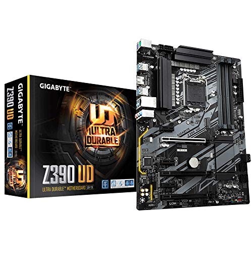 Gigabyte Technology Z390 UD - Placa base (Intel Z390, S 1151, DDR4, SATA3, M.2), color negro