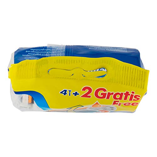 Gillette Afeitado Manual, 6 cuchillas