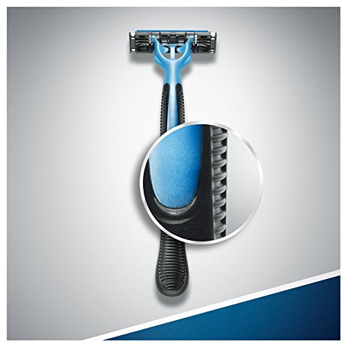 GILLETTE Blue 3 Maquinillas de afeitar desechables Nitro 6's, 0,060902 kg