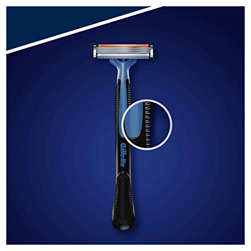 Gillette Blue3 - Cuchillas de afeitar desechables para hombres (4+2, 6 unidades)