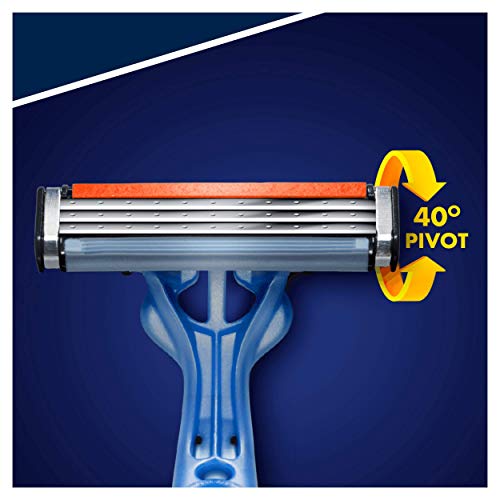 Gillette Blue3 Maquinillas Desechables para Hombre 12+4