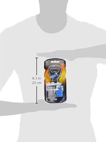 Gillette Fusion ProShield Chill Maquinilla para Hombre con tecnología Flexball