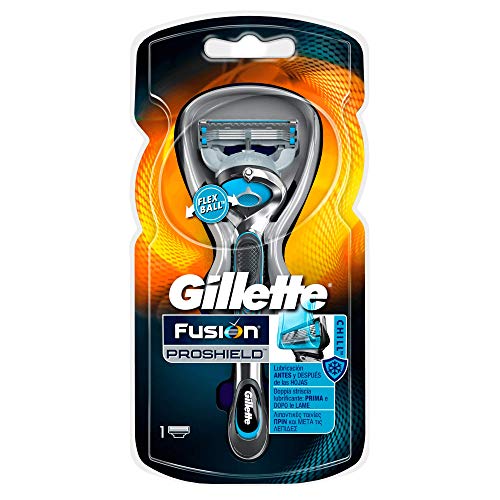Gillette Fusion ProShield Chill Maquinilla para hombre, con tecnología Flexball