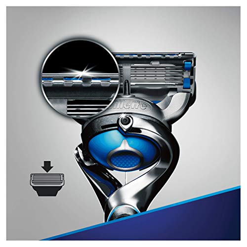 Gillette Fusion ProShield Chill Maquinilla para Hombre con tecnología Flexball