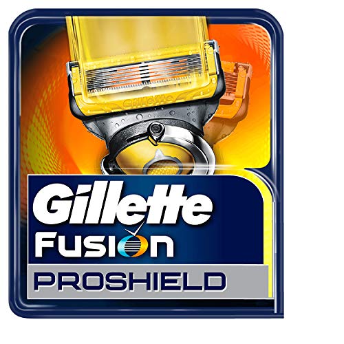 Gillette Fusion ProShield - Cuchillas para maquinilla de afeitar, 4 recambios