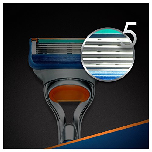 Gillette Fusion Recambio de Maquinilla de Afeitar para Hombre - 4 unidades