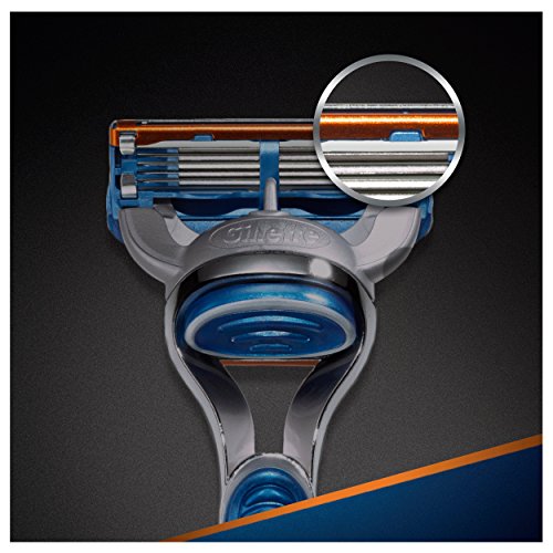 Gillette Fusion Recambio de Maquinilla de Afeitar para Hombre - 4 unidades