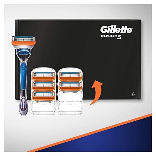Gillette Fusion5 Maquinilla de Afeitar + 6 Cuchillas de Recambio